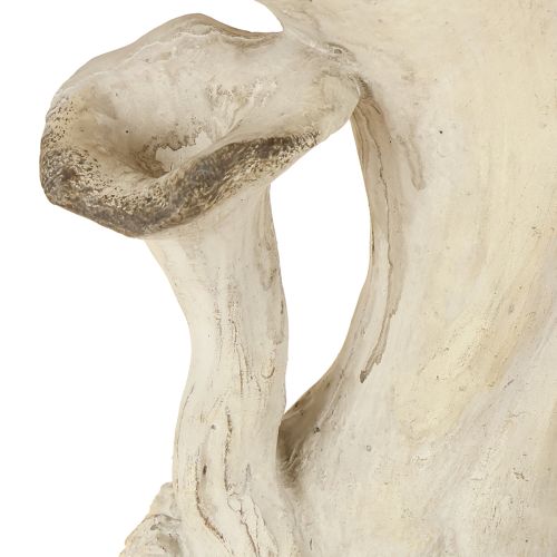 Artikel Svampdekoration gjuten stenfigur trädgårdsdekoration grå 18×16×25 cm