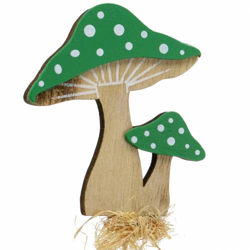 Floristik24 Svampar Sopp med pinne Höst Sorterad S28cm 12st