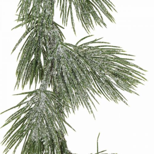 Floristik24 Julgirlang konstgjord furu iced väggdekoration 162cm