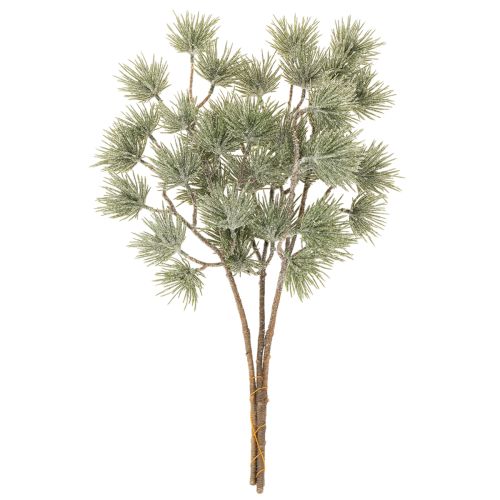 Konstgjord grangren, stor tallgren för vinterdekoration, 55 cm, 3 stycken | Floristik24.se