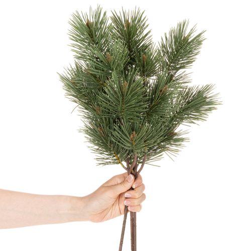 Konstgjord tallgran som dekorativ grangren, 55 cm, 3 stycken | Floristik24.se