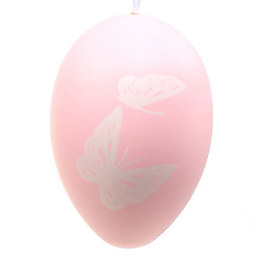 Floristik24 Påskägg att hänga pastellfärger 12cm 4st