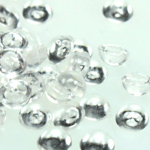 Floristik24 Dekorativ daggdropp transparent 4mm 130g