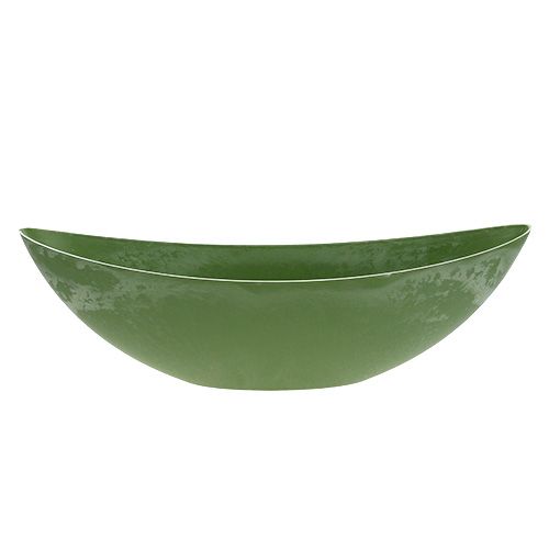 Artikel Plastbåt grön 55,5cm x 14,5cm H17,5cm 1 st
