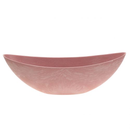 Artikel Dekorativ skål växtskål rosa 39cm x 12cm H13cm