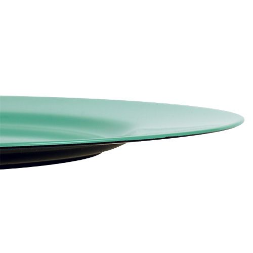 Floristik24 Plastplatta Ø33cm turkos