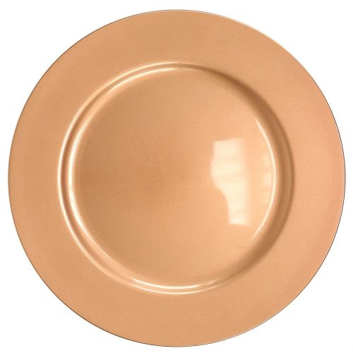 Floristik24 Plastplatta koppar Ø33cm