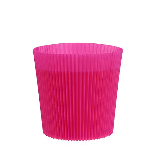 Floristik24 Plisserade muddar Cerise 10,5cm 100 st