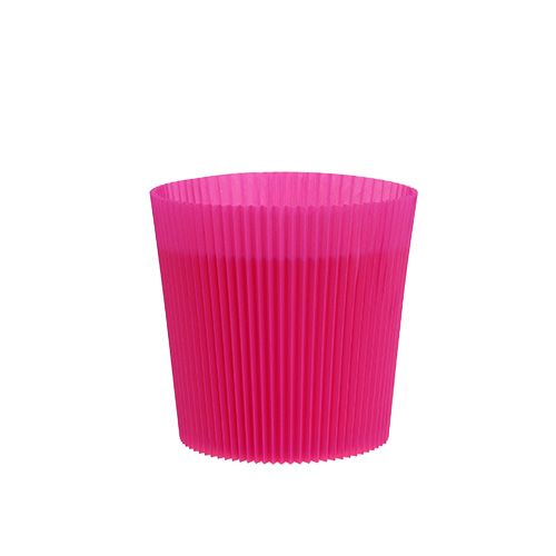 Floristik24 Plisserade muddar Cerise 8,5cm 100p