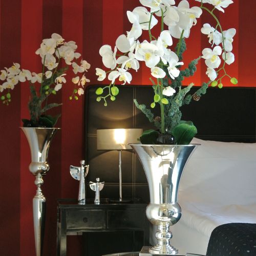 Floristik24 Koppvas silver Ø25cm H98cm