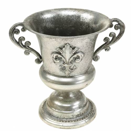 Floristik24 Koppskål silver antik Ø20cm H24cm