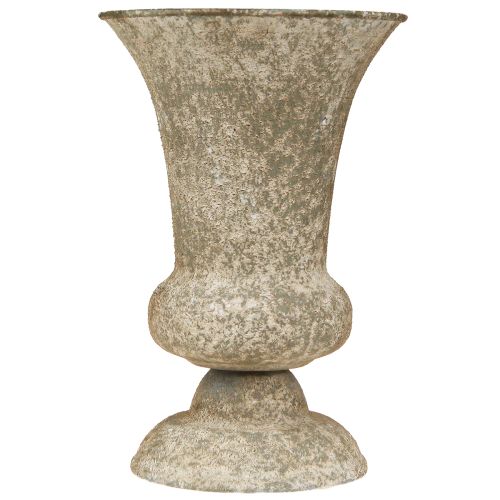 Artikel Kopp Vas Metall Antik Dekorativ Vas Bas Ø16,5cm H24cm