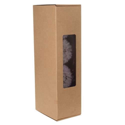 Artikel Jättemaskros dekorativa torkade blommor för modern inredning 12 cm 4 st