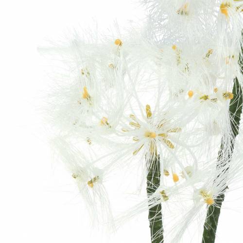 Floristik24 Konstgjord äng blomma jätte blowball vit 57cm