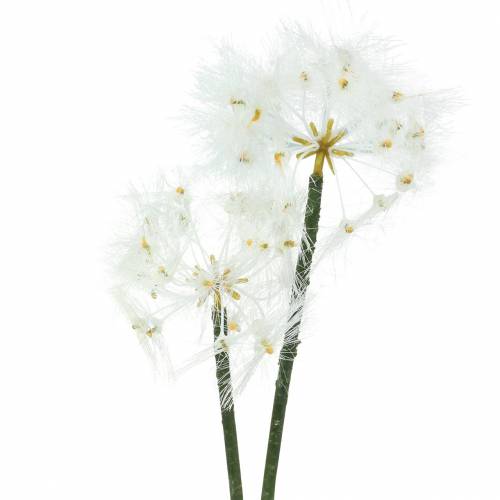 Floristik24 Konstgjord äng blomma jätte blowball vit 57cm