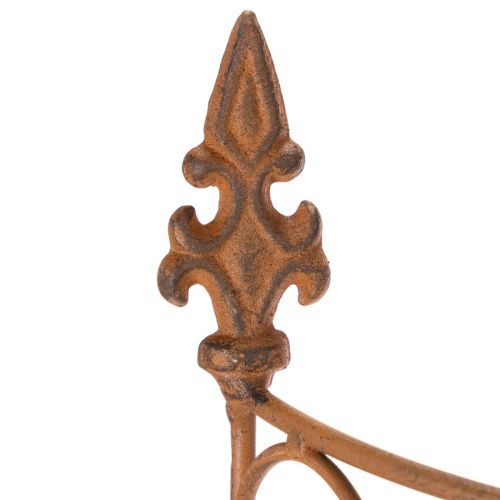 Artikel Trädgårdsspaljé i metall för rabatter och mångsidig trädgårdsdekoration, 60 cm