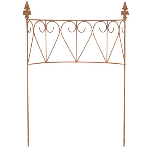 Artikel Trädgårdspåke, metallspaljé för rabatter och mångsidig trädgårdsdekoration, 60 cm