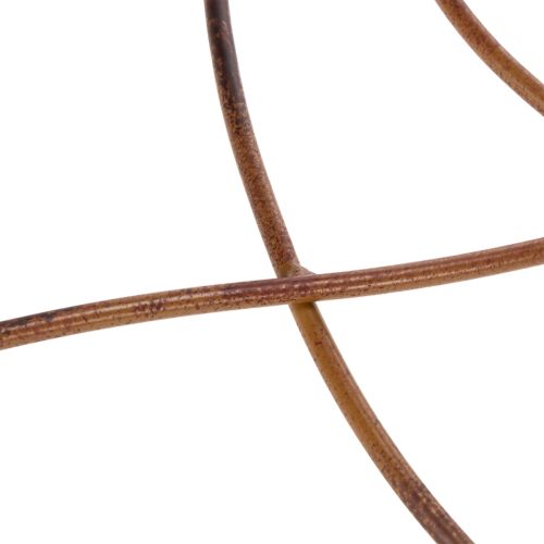 Artikel Trädgårdsspaljé i metall med böjd design för klätterväxter, 110 cm