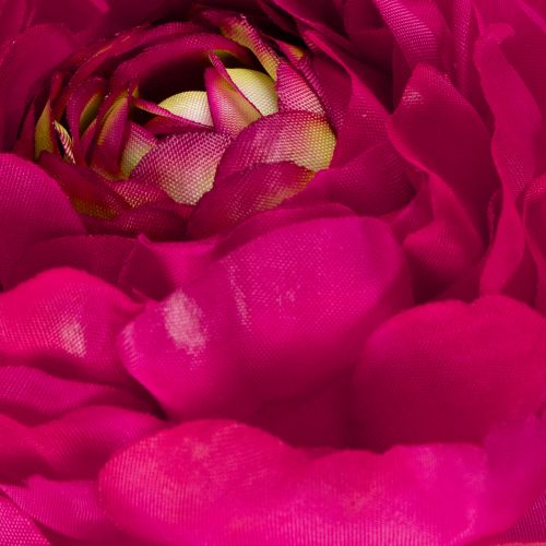 Artikel Konstgjord ranunkel som en enda blomma för tidlös och mångsidig inredning, 51 cm, 3 stycken