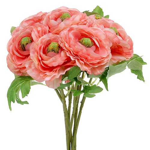 Floristik24 Ranunculus rosa-rosa 27 cm 8st