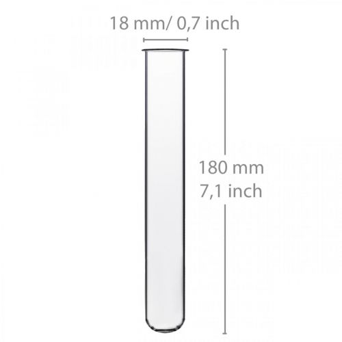 Artikel Provrör 180mm × 18mm