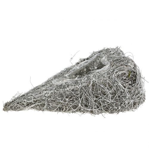 Vinranka för plantering vit tvättad 35cm x 23cm 1p | Floristik24.se