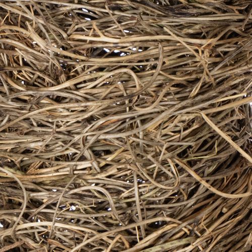 Vinrankrans, obehandlad, rund, naturlig krans för hantverk, 45 cm | Floristik24.se