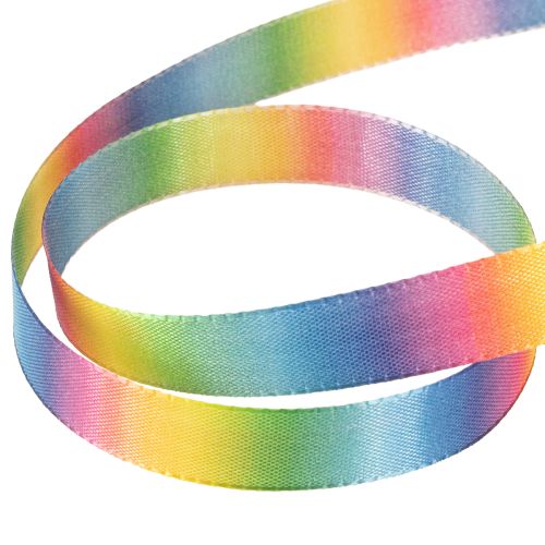 Artikel Regnbågsband dekorativt band presentband 15mm 18m