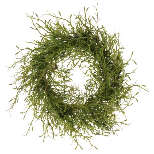 Vårkrans med mossgrön Ø30cm