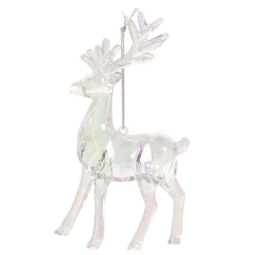 Renprydnader i akryl till julgran, 14 cm, 4 stycken | Floristik24.se