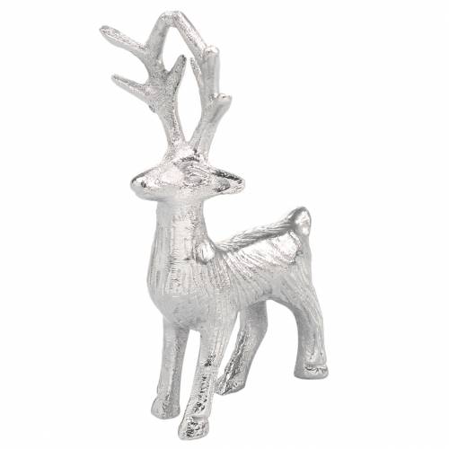 Floristik24 Dekorativ ren silvermetall 6,5 × H12,5cm 3st