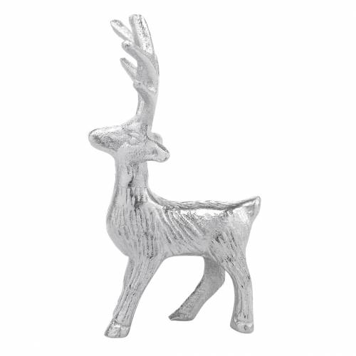 Floristik24 Dekorativ ren silvermetall 6,5 × H12,5cm 3st