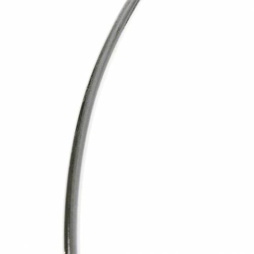 Floristik24 Dekorativ ring silver Ø30cm 4st