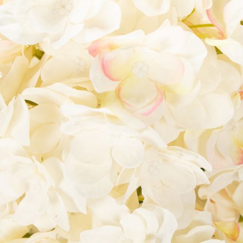 Artikel Konstgjord hortensia, hög kvalitet, för dekorativa vardagsrum, 62 cm