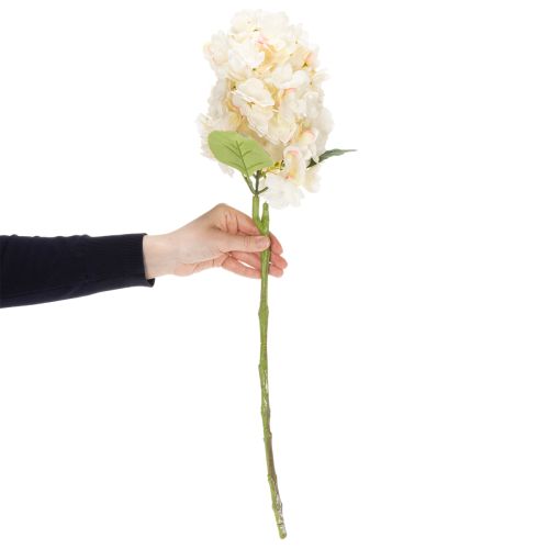 Artikel Konstgjord hortensia, hög kvalitet, för dekorativa vardagsrum, 62 cm