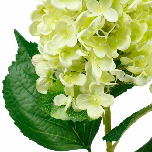 Artikel Konstgjord hortensia hortensia, hortensia grön, silkesblomma av hög kvalitet 98cm