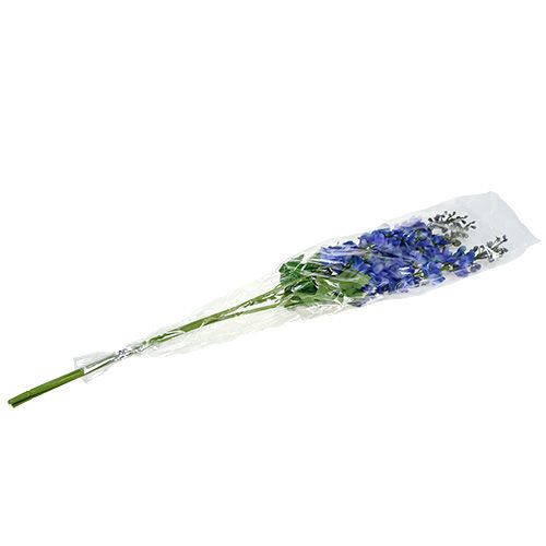 Floristik24 Delphinium Blue 78cm 3st