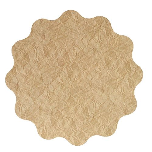 Floristik24 Rondella manschettpapper mönster Ø40cm 50p