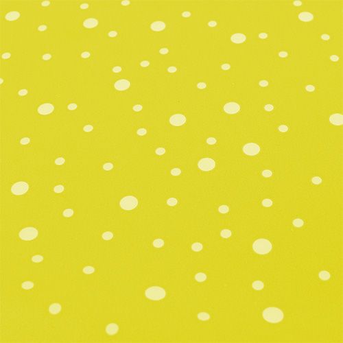 Floristik24 Rondella manschetter Ø48cm gul 50st