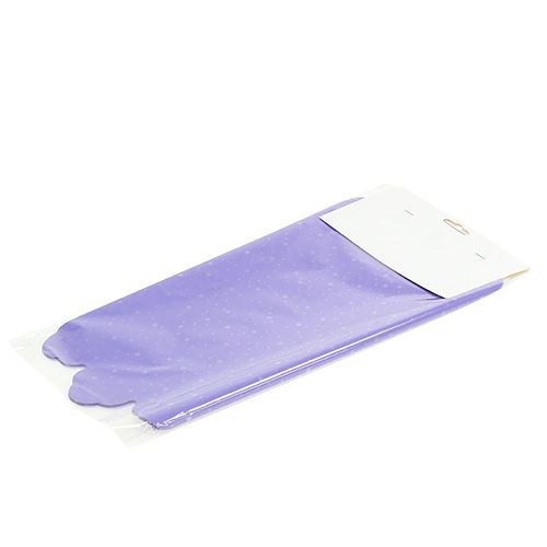 Floristik24 Rondella manschetter Ø38cm lila 50st