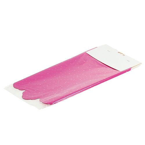 Floristik24 Rondella manschetter Ø48cm rosa 50st