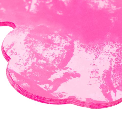 Blommanschett rondella rund manschett 38 cm rosa för buketter | Floristik24.se