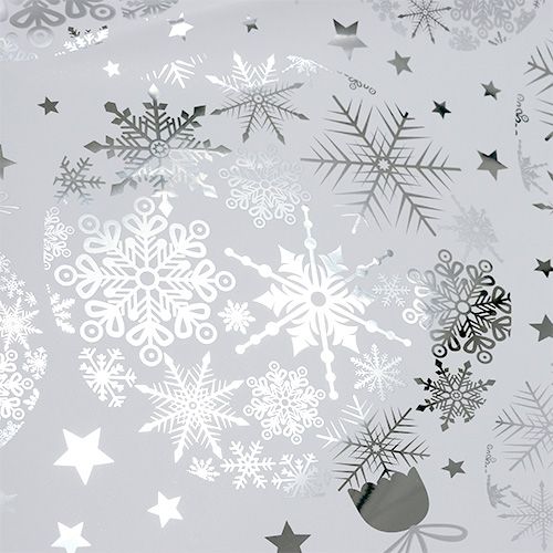 Floristik24 Rondella julmotiv silver Ø40cm 50p