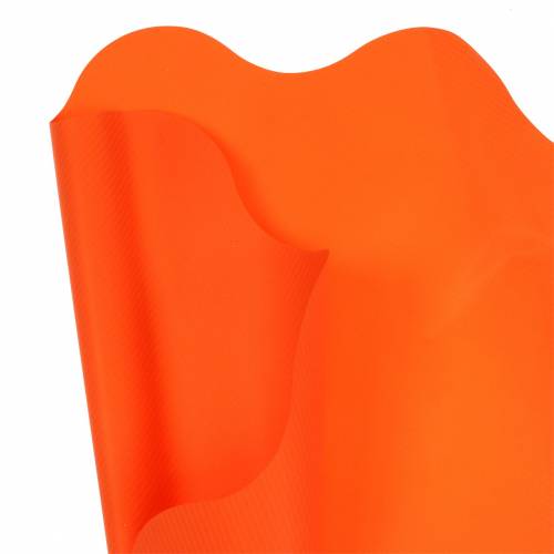 Floristik24 Rondella manschett orange randig Ø40cm 50 st grytmanschett