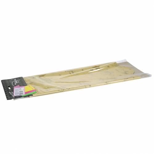 Floristik24 Rondella manschett julmotiv guld Ø60cm 50st
