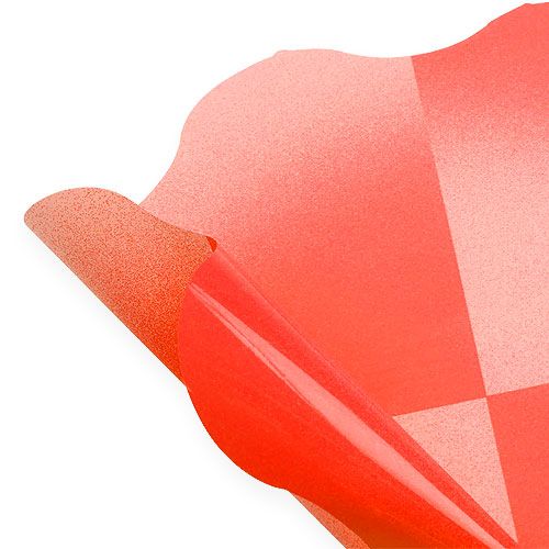 Floristik24 Blomma manschett Ø40cm röd 50st