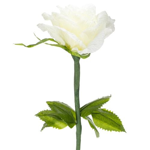 Floristik24 Konstgjord rosblomma för att dekorera vardagsrum och bröllop, 92 cm