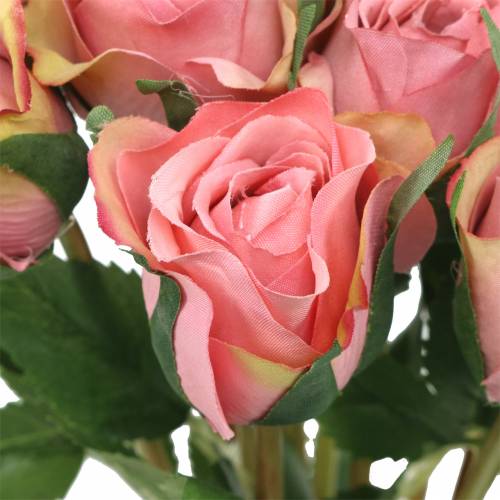 Floristik24 Rose gammal ros 42cm 12p