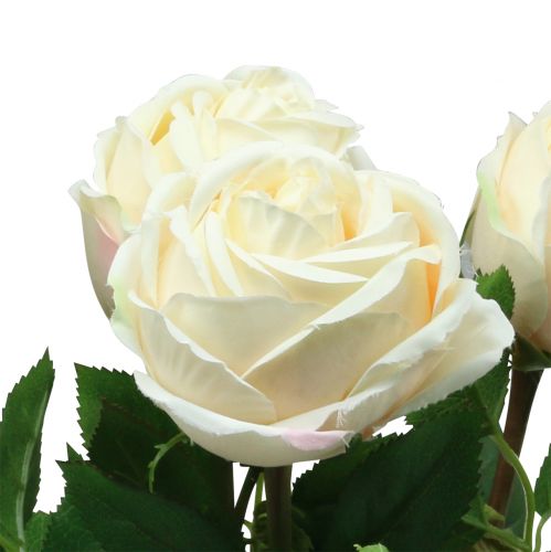 Floristik24 Rose i rosa 65 cm 4st