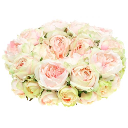 Floristik24 Roskräm / rosa Ø30cm